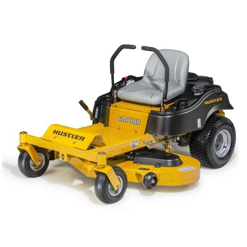 Hustler Raptor 36 SD Segadora giro cero para uso no intensivo