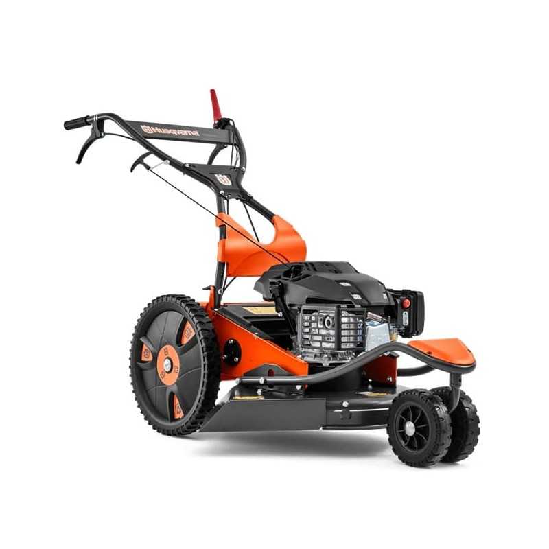 Husqvarna DBY51  Desbrozadora de 3 ruedas y carcasa de acero de 51 cm